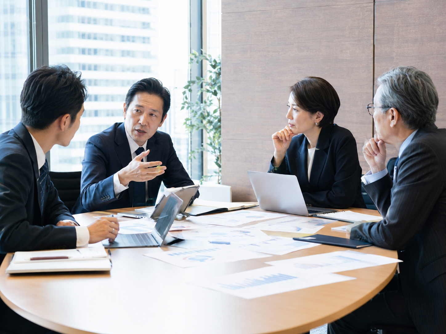 次世代へ事業をつなぐ事業承継支援のイメージ